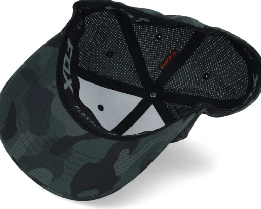 Motor-Fox Head Camo Tech Black Camo Flexfit -