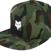 Sale Fox Head Camo Tech Green Camo Snapback -