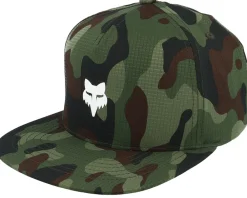 Sale Fox Head Camo Tech Green Camo Snapback -