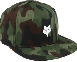Sale Fox Head Camo Tech Green Camo Snapback -