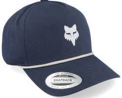 Clearance Fox Head Rope Hat Midnight A-Frame Adjustable - Blue