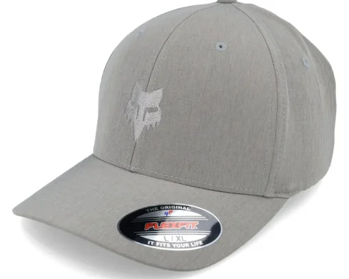 Flexfit-Fox Head Select Hat Steel Grey Flexfit -