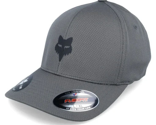 Fashion Fox Head Tech Steel Grey Flexfit -