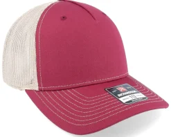 Trucker | Blanks-Richardson 112fp Split Cardinal/Tan Trucker - Red