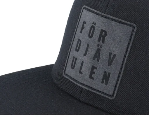 Snapback-Kränkt! För Djävulen Patch Snapback - Black