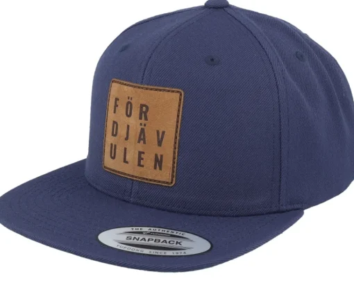 Snapback-Kränkt! För Djävulen Patch Snapback - Black