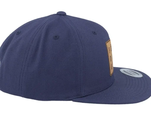Snapback-Kränkt! För Djävulen Patch Navy Snapback - Blue