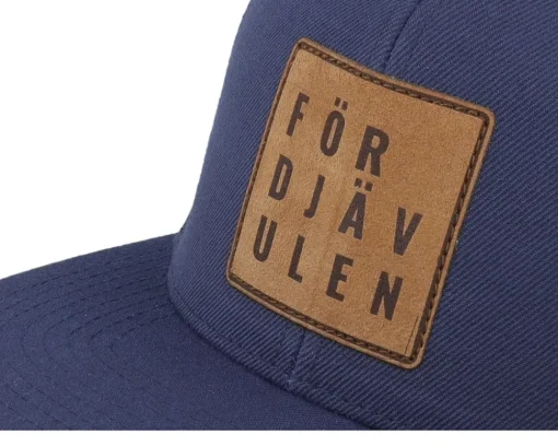 Snapback-Kränkt! För Djävulen Patch Navy Snapback - Blue