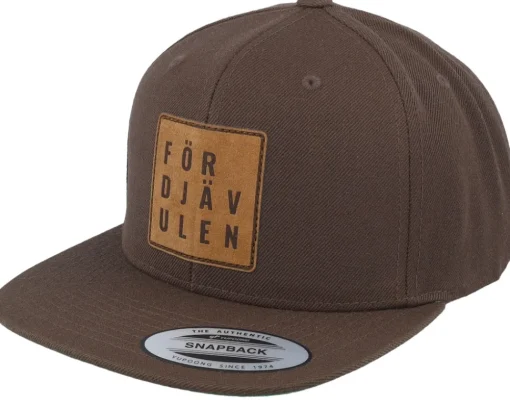 Snapback-Kränkt! För Djävulen Patch Navy Snapback - Blue