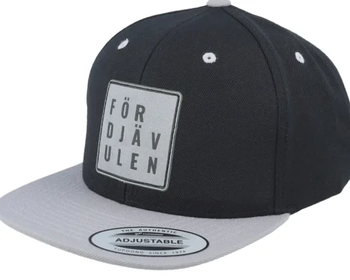 Snapback-Kränkt! För Djävulen Patch Navy Snapback - Blue
