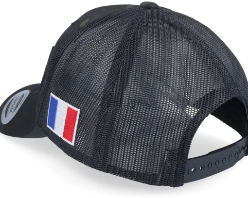 Trucker-Army Head France Army Skull Multicam Black Trucker -