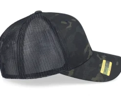 Trucker-Army Head France Army Skull Multicam Black Trucker -