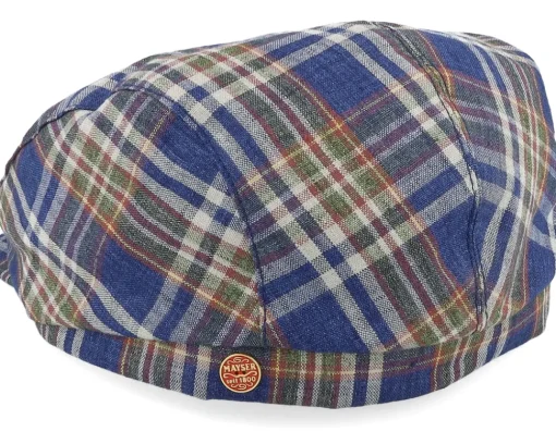 Best Mayser Frankie Como Blue Flat Cap -
