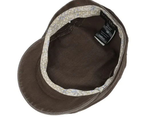 Fashion Mayser Frankie Outdoor Brown Flat Cap -