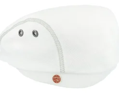 Flat Caps-Mayser Frankie Outdoor White Flat Cap -