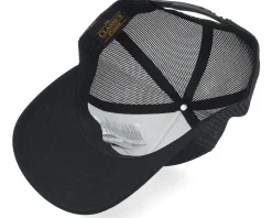 Trucker-Born To Ride Free Soul Skull Patch Black Trucker -