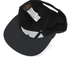 Snapback-Born To Ride Free Soul Skull Patch Black Snapback -