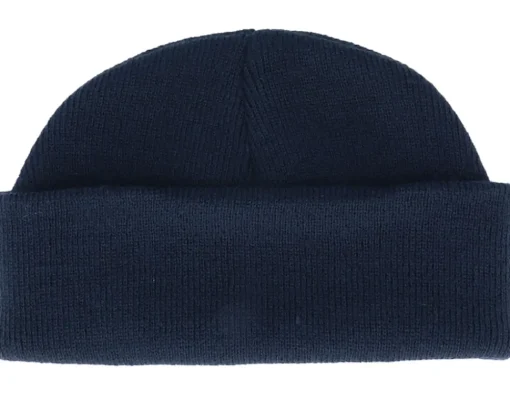 Sale Beechfield French Navy Short Blank Beanie -