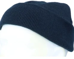 Sale Beechfield French Navy Short Blank Beanie -
