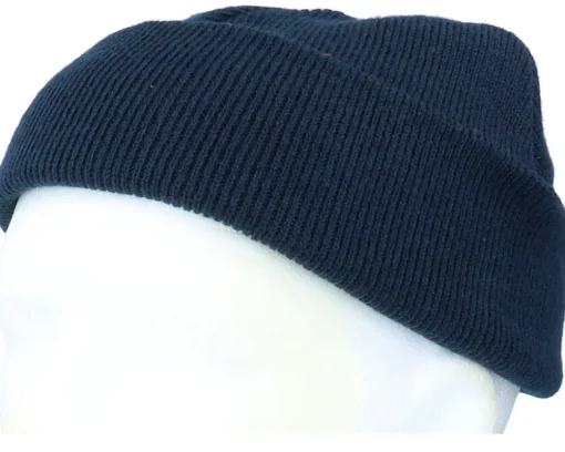 Sale Beechfield French Navy Short Blank Beanie -