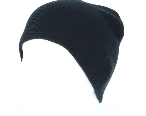 Best Beechfield French Navy Traditional Blank Beanie - Blue