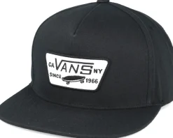 New Vans Full Patch True Black Snapback -