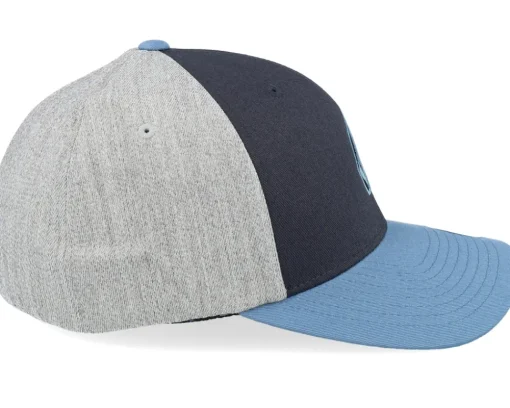New Volcom Full Stone Heather Hat Blue Rinse Flexfit -