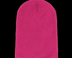 New Beechfield Fuschia Long Blank Beanie -