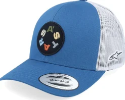 Trucker-Alpinestars Gambit Hat Blue/White Trucker -