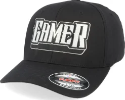 Flexfit-Gamerz Gamer Logo Black Flexfit -