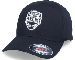Discount Iconic Garage Logo Black Flexfit -