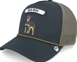 Trucker-Goorin Bros. Gb2 Rooster The Rocker Relaxed Navy/Burgundy A-Frame Trucker - Blue