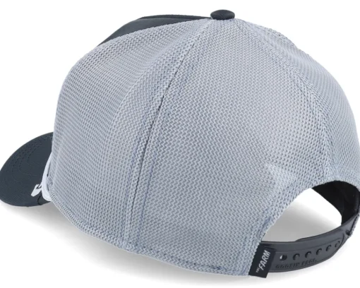 Trucker-Goorin Bros. Gb2 Wolf The Rocker Relaxed /Grey A-Frame Trucker - Black