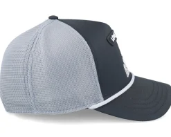 Trucker-Goorin Bros. Gb2 Wolf The Rocker Relaxed /Grey A-Frame Trucker - Black