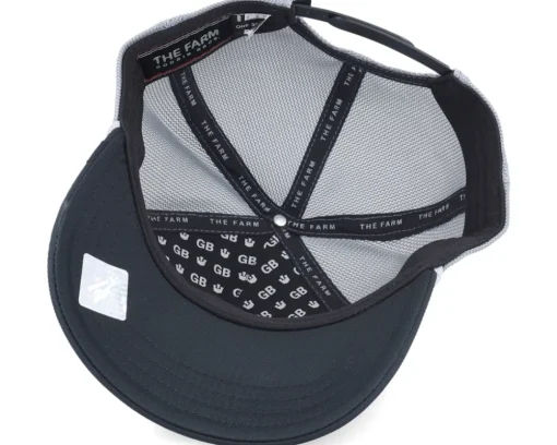 Trucker-Goorin Bros. Gb2 Wolf The Rocker Relaxed /Grey A-Frame Trucker - Black