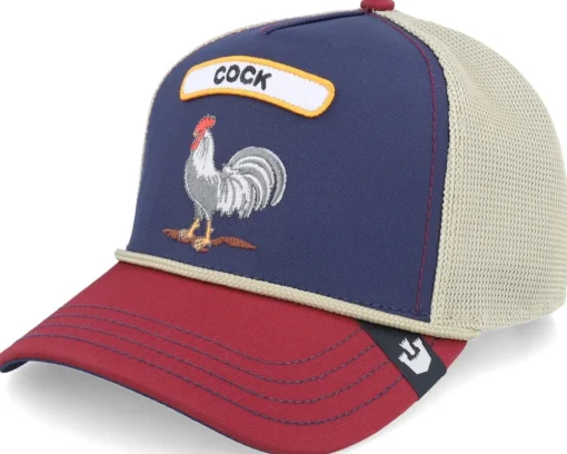 Trucker-Goorin Bros. Gb2 Wolf The Rocker Relaxed /Grey A-Frame Trucker - Black