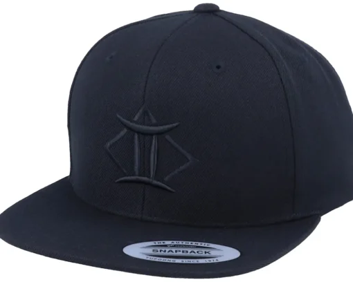 Snapback-Astrology Gemini 3D Black Snapback -