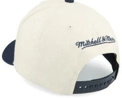 Adjustable-Mitchell & Ness Georgetown Hoyas Final Four Pro Crown Ceam/Navy A-frame Adjustable -