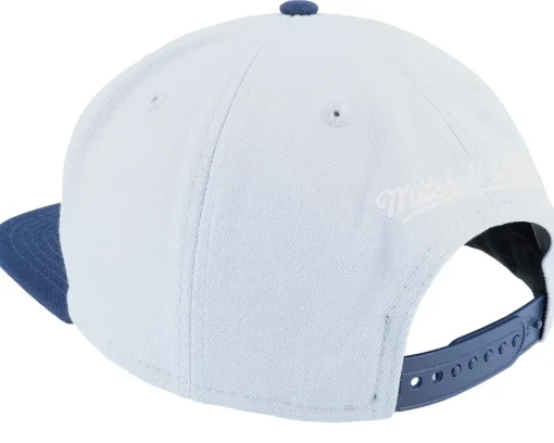 Best Mitchell & Ness Georgetown Hoyas Jumbotron Ncaa Grey/Navy Snapback -