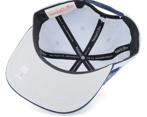 Best Mitchell & Ness Georgetown Hoyas Jumbotron Ncaa Grey/Navy Snapback -