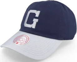 Dad Cap-Mitchell & Ness Georgetown Hoyas Team 2 Tone 2.0 Navy/Grey Dad Cap -