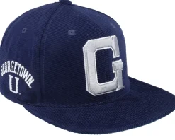 Best Mitchell & Ness Georgetown Hoyas U All Directions Navy Snapback - Blue