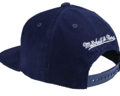 Best Mitchell & Ness Georgetown Hoyas U All Directions Navy Snapback - Blue