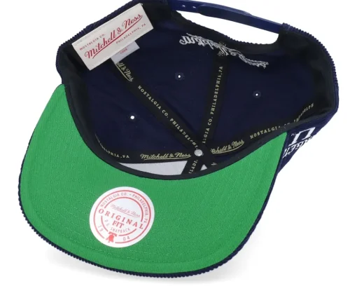 Best Mitchell & Ness Georgetown Hoyas U All Directions Navy Snapback - Blue