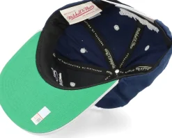 Snapback-Mitchell & Ness Georgetown Hoyas Varsity Letter /Grey Snapback - Blue