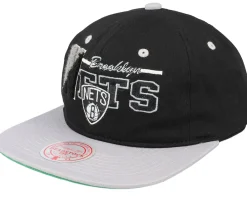 Snapback-Mitchell & Ness Georgetown Hoyas Varsity Letter /Grey Snapback - Blue