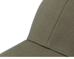 New Army Head Germany Army Skull Olive Wooly Combed Flexfit - Green