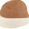 Cuff Beanies-Brixton Ginsburg Hat Toffee/Off White Cuff -