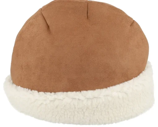 Cuff Beanies-Brixton Ginsburg Hat Toffee/Off White Cuff -