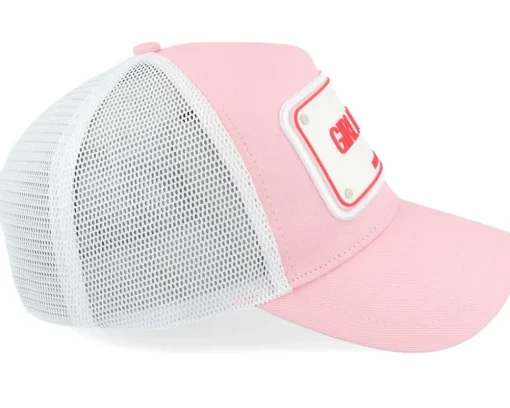 Trucker-John Hatter & Co Girl Power Pink/White A-Frame Trucker -